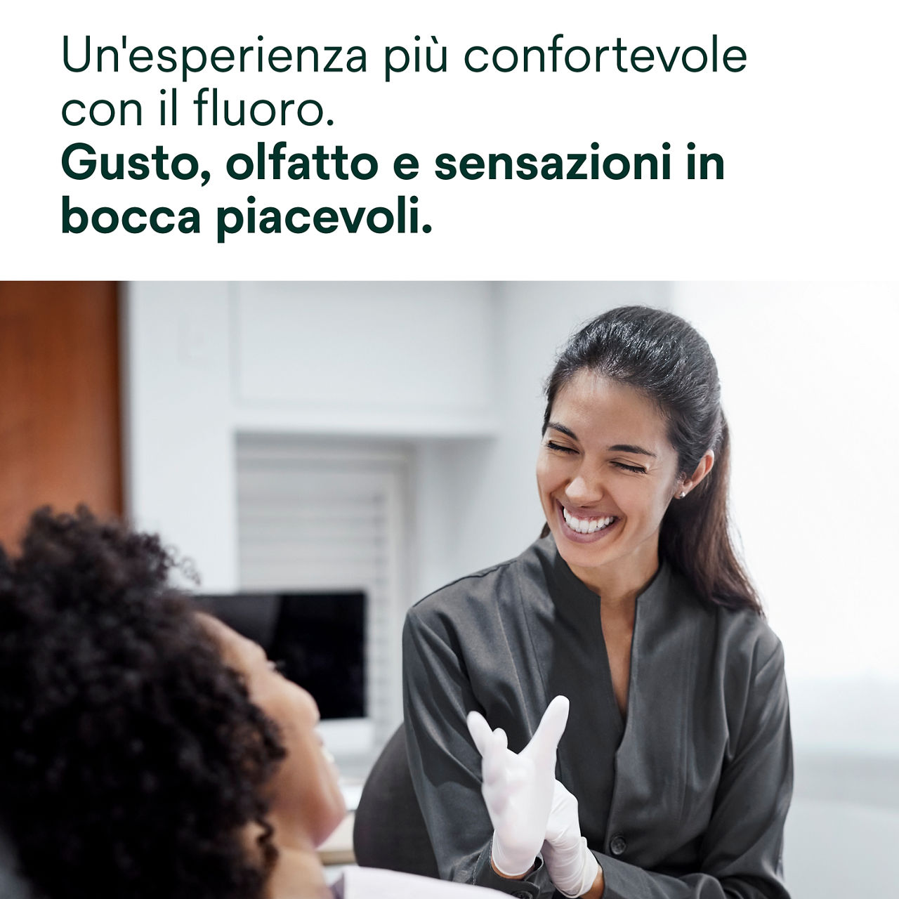 Clinpro Clear Trattamento al Fluoro: un'esperienza con il fluoro più confortevole, migliorato l'odore e il sapore