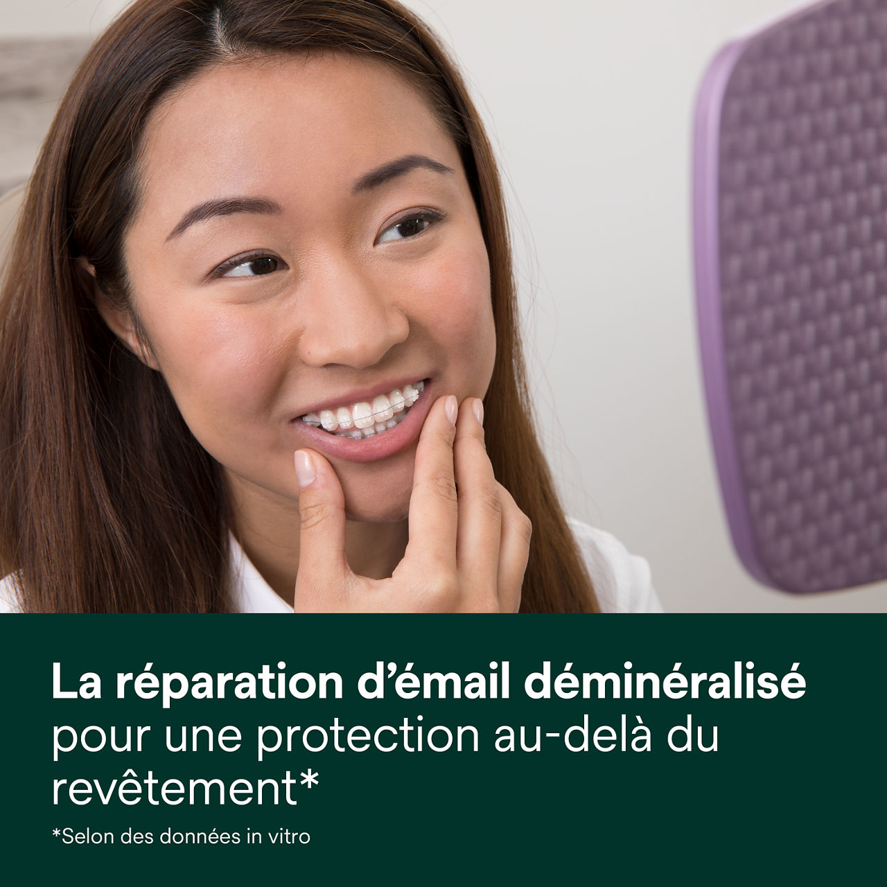 (5) Clinpro XT Varnish: aide à réparer l'émail déminéralisé même au-delà du revêtement