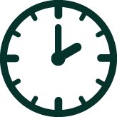 Clock icon, time, watch, minutes, seconds, vector illustration