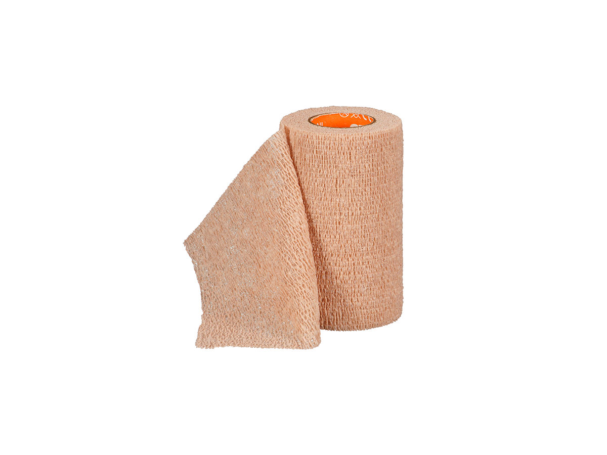 PDP content column — Coban Self-Adherent Wrap with Latex: Product shot of Coban NL