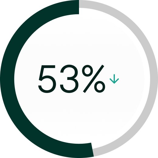 Icon illustration 53%