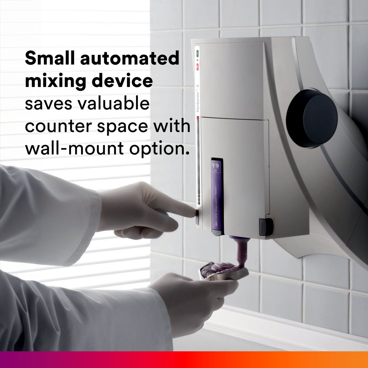 4 - Pentamix™ 3: Small automated mixing device saves valuable counter space