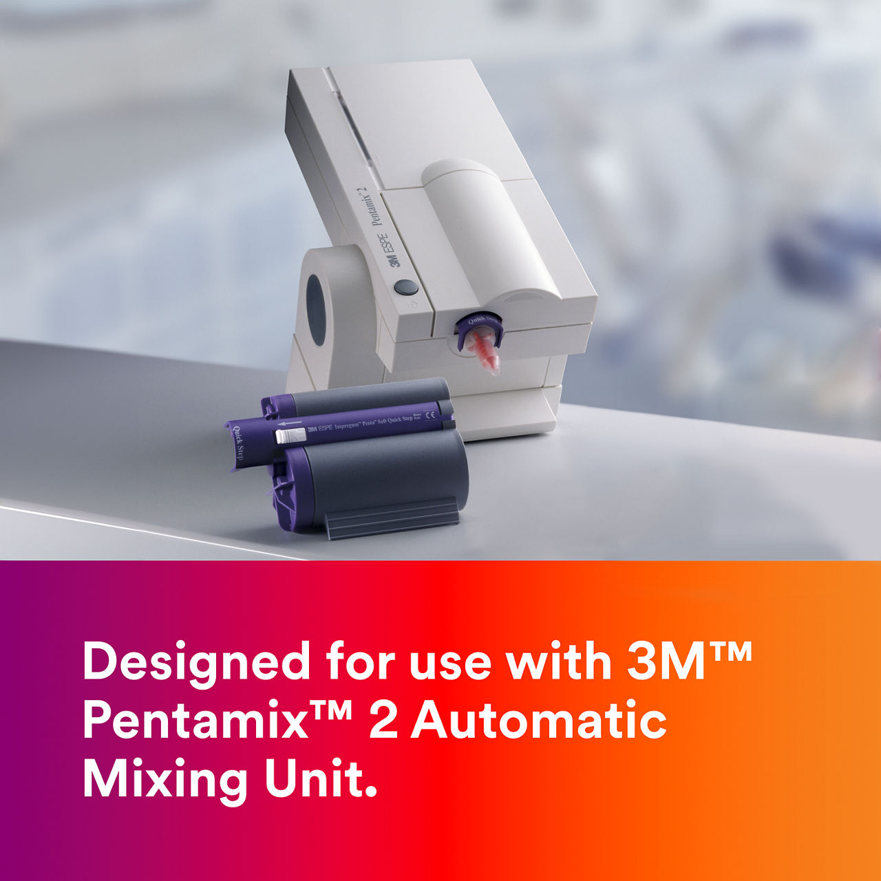 2 - Penta Universal Cartridge Pentamix™ 2: Designed for use with Pentamix™ 2 Automatic Mixing Unit