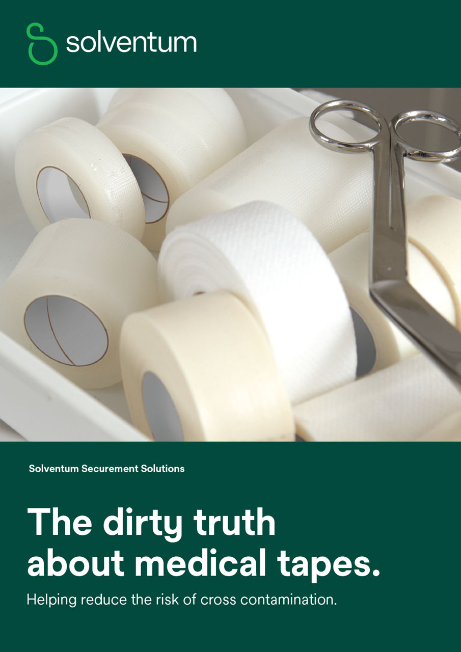 The front cover of the Medical securement selection guide