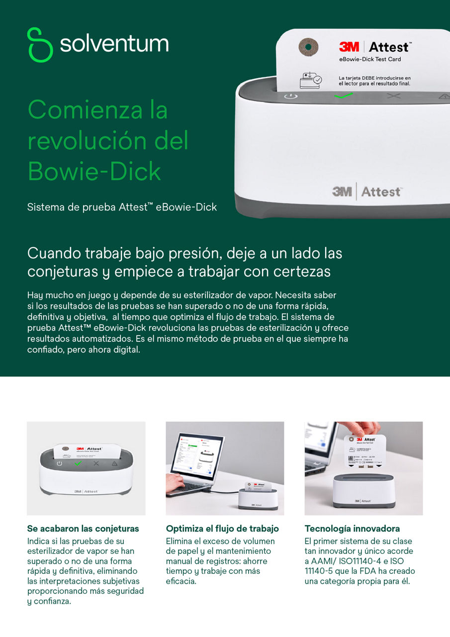 Vista previa de la guía del integrador químico Attest Steam