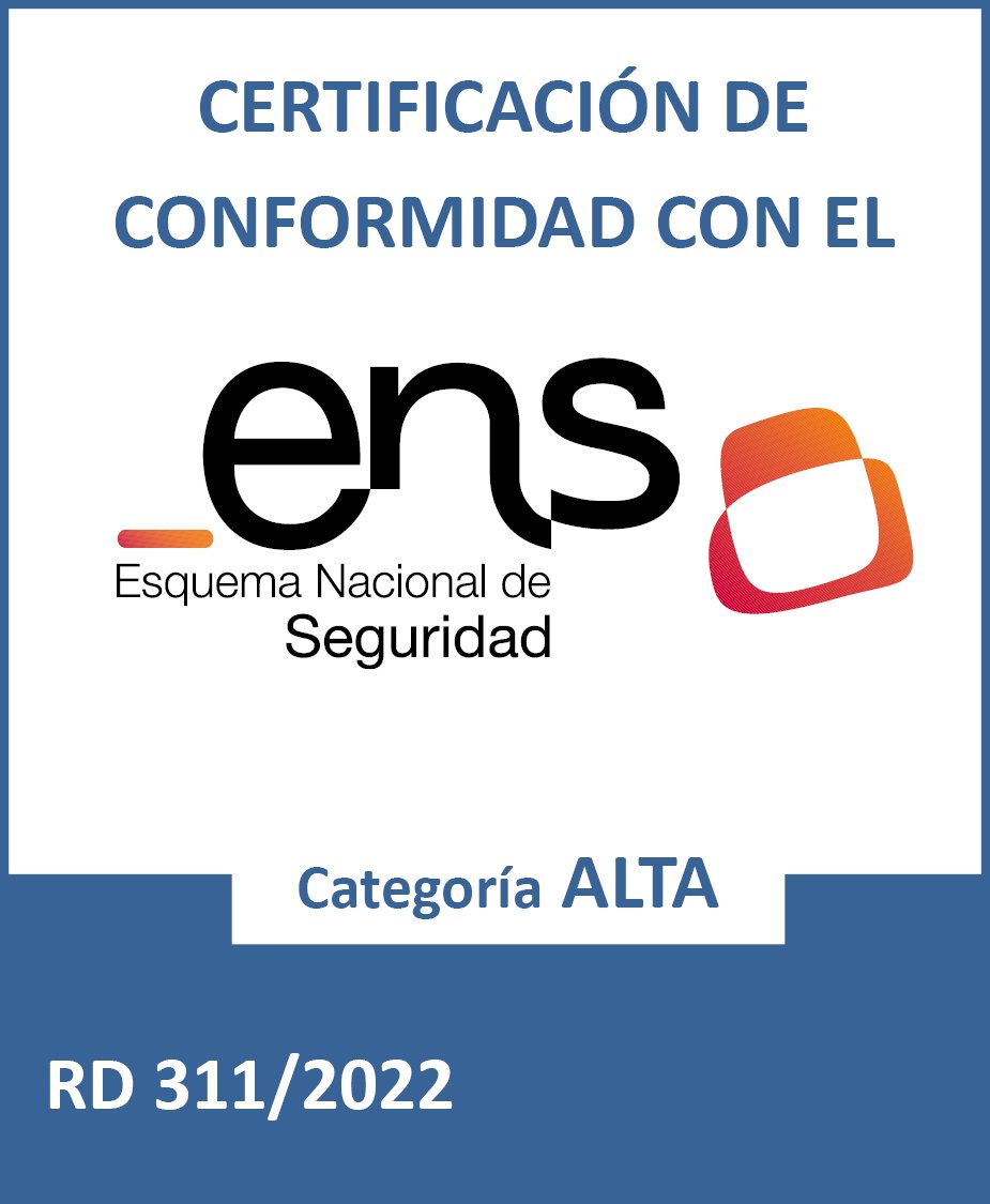 Logo del ENS con el distintivo de la certificacion de KCI CLINIC SPAIN