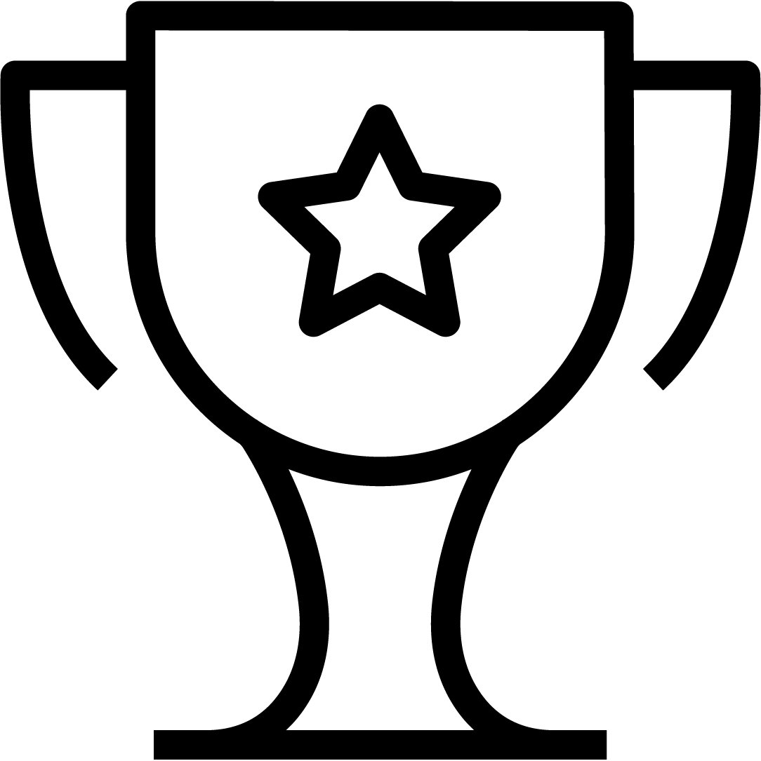 Icon of a trophy.