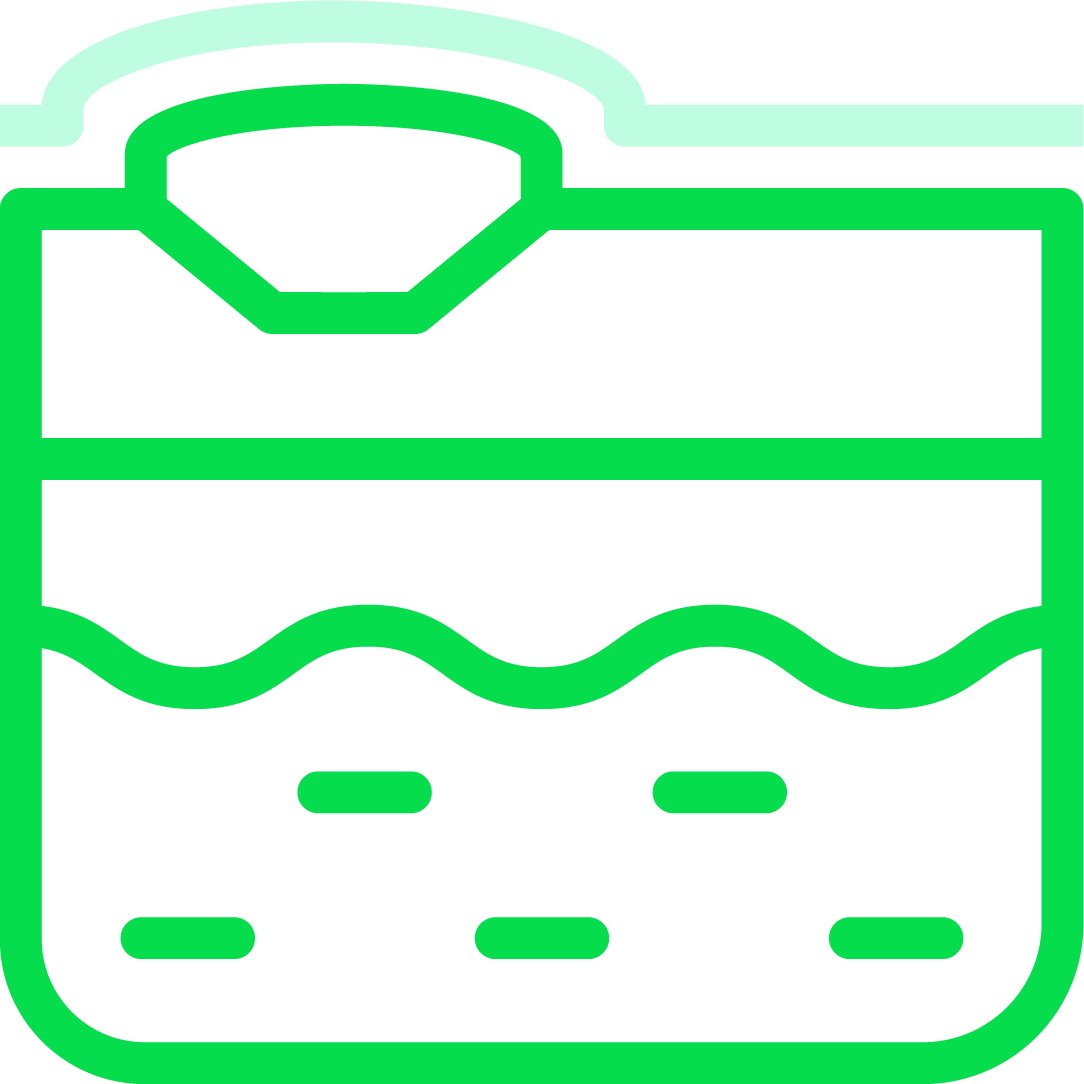 An iconographic representation of a wound with an encompassing line to indicate a wound seal. Brand green and light teal reverse color palette.