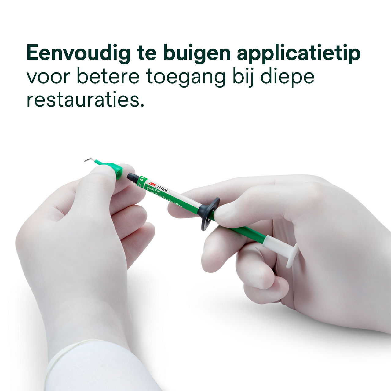 5- Filtek Bulk Fill Flowable Syringe: Eenvoudig te buigen applicatietip