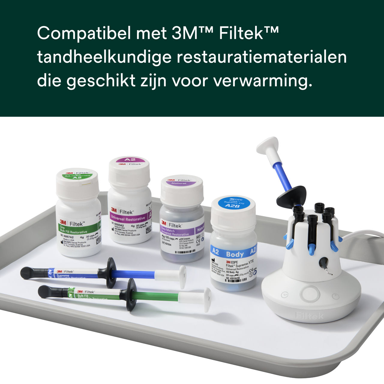 Solventum Filtek™ Composietverwarmer Kit 6520K PDP B+ beeld 6, NL