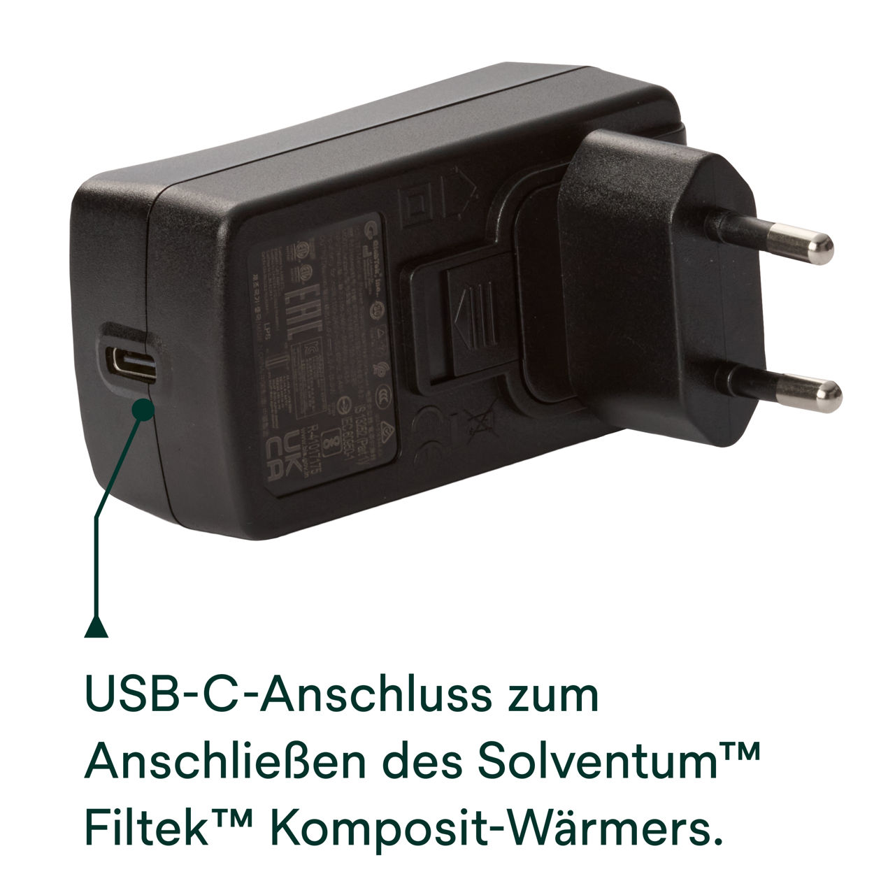 Solventum™ Filtek™ Komposit-Wärmer Netzstecker 6520P, Bild 2, DE