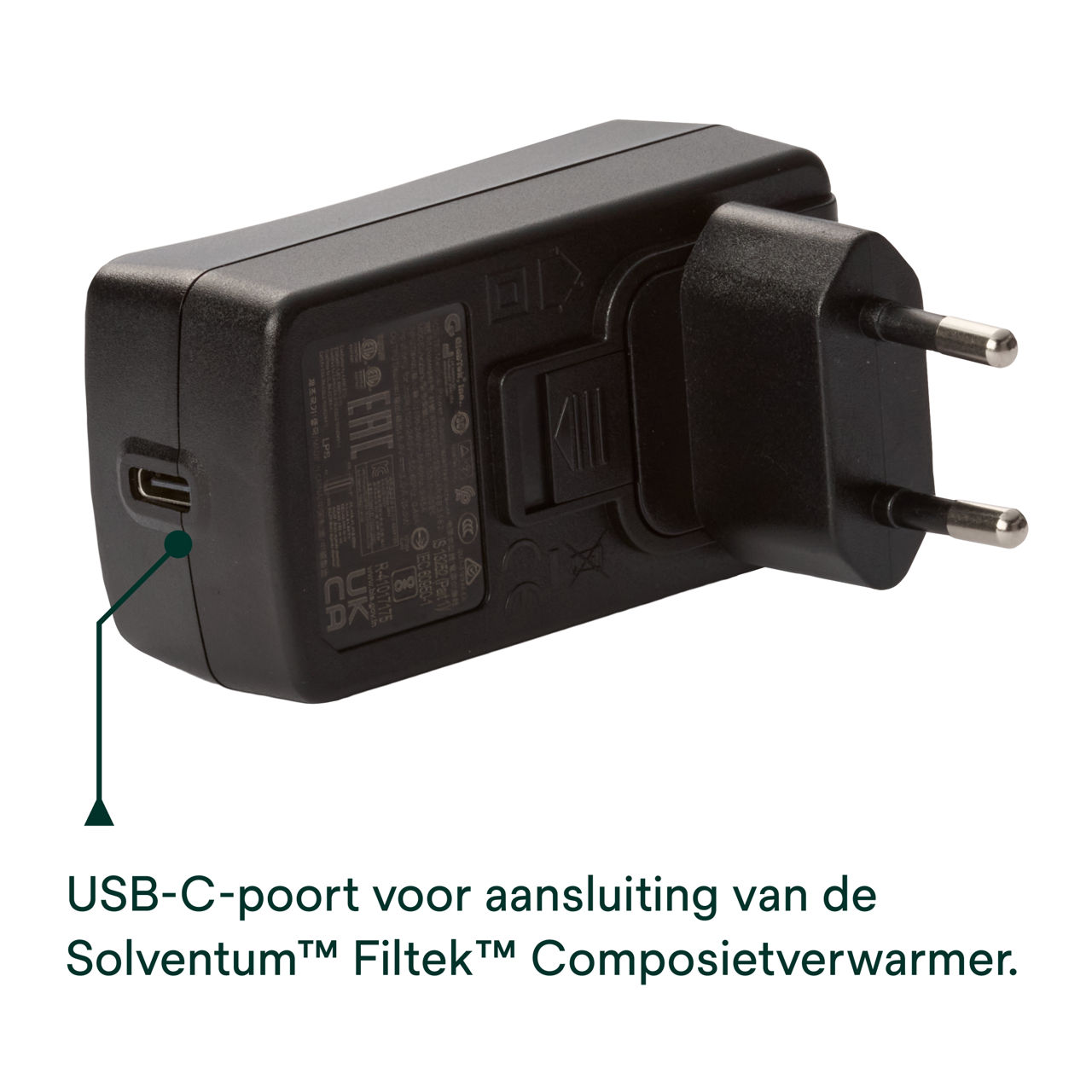 Solventum™ Filtek™ Composietverwarmer Stekker 6520P, beelt 2, NL