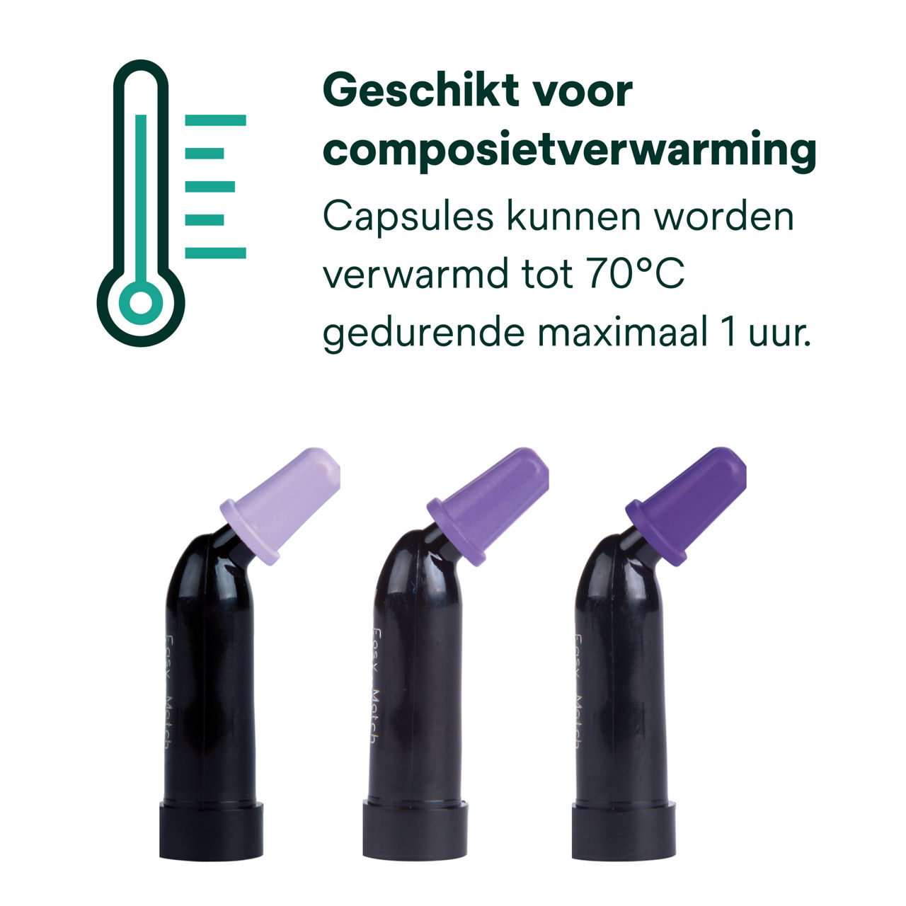 (4) Filtek™ Easy Match Universal Restorative Geschikt voor composietverwarming Bplus 8