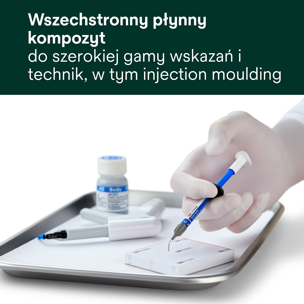 1- Filtek Supreme Flowable Syringe: Wszechstronny płynny kompozyt