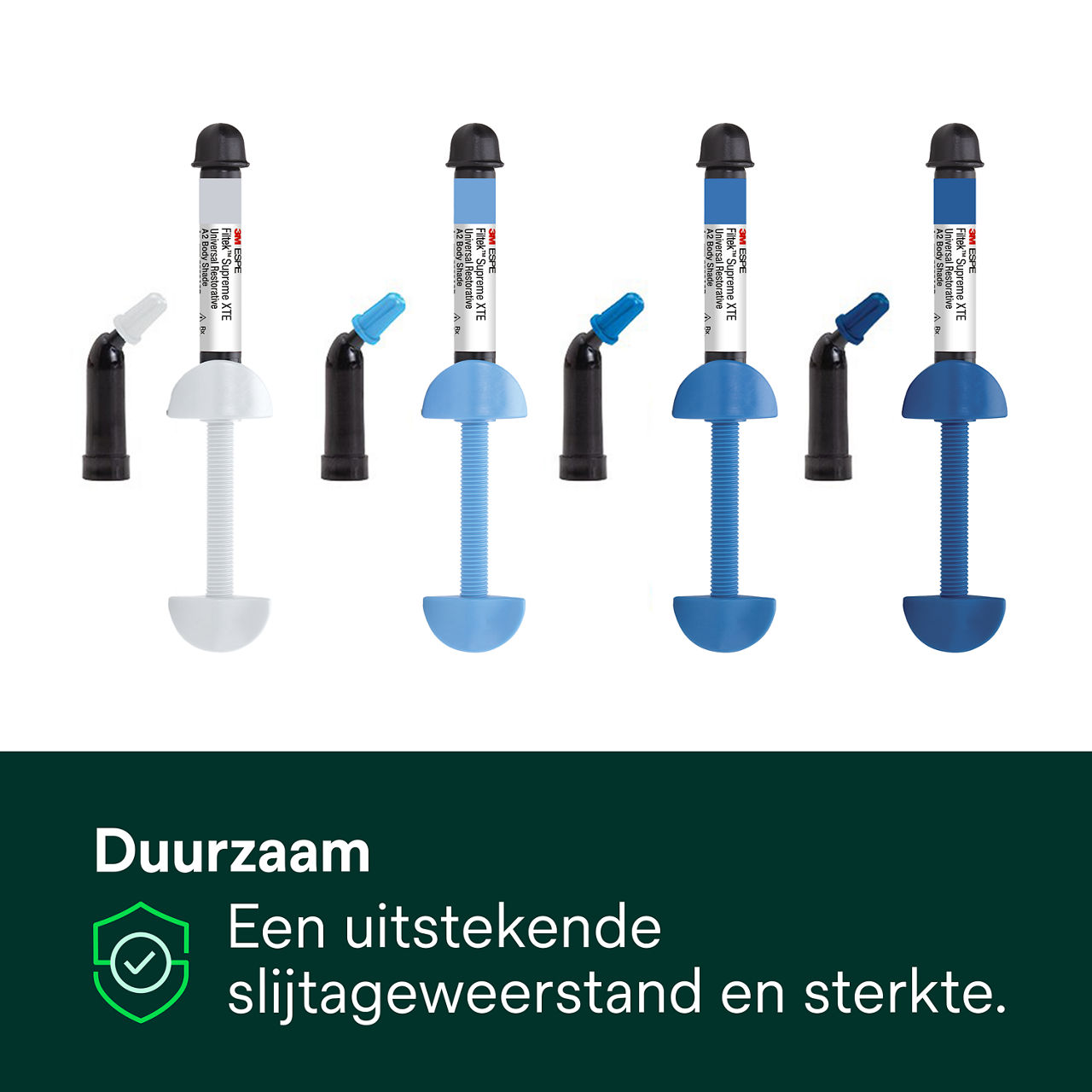 3- Filtek Supreme XTE: Duurzaam.