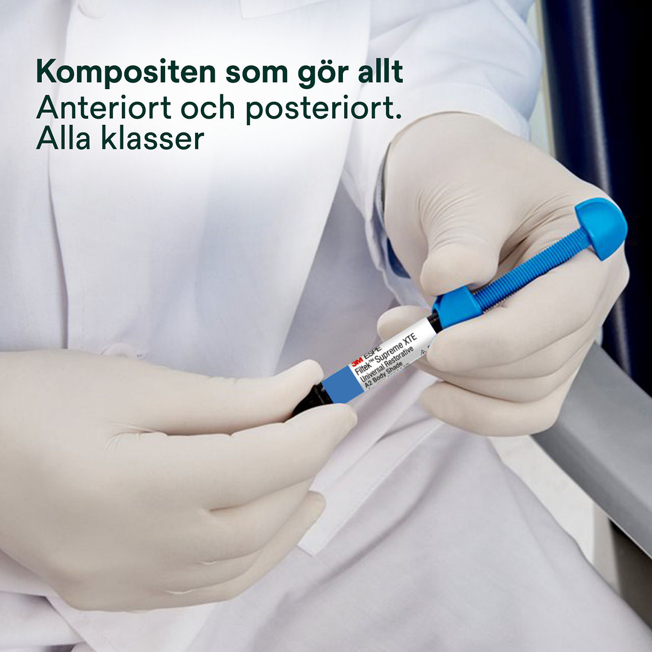 1- Filtek™ Supreme XTE Syringe: Kompositen som gör allt.