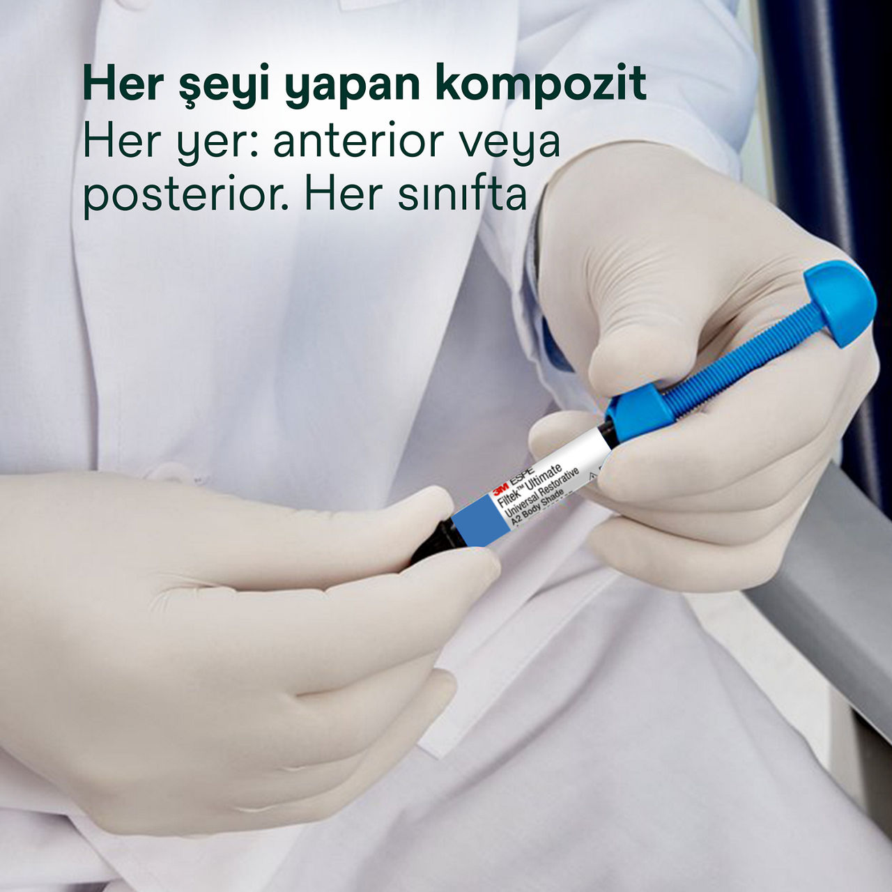 1- Filtek Ultimate Universal: Her şeyi yapan kompozit