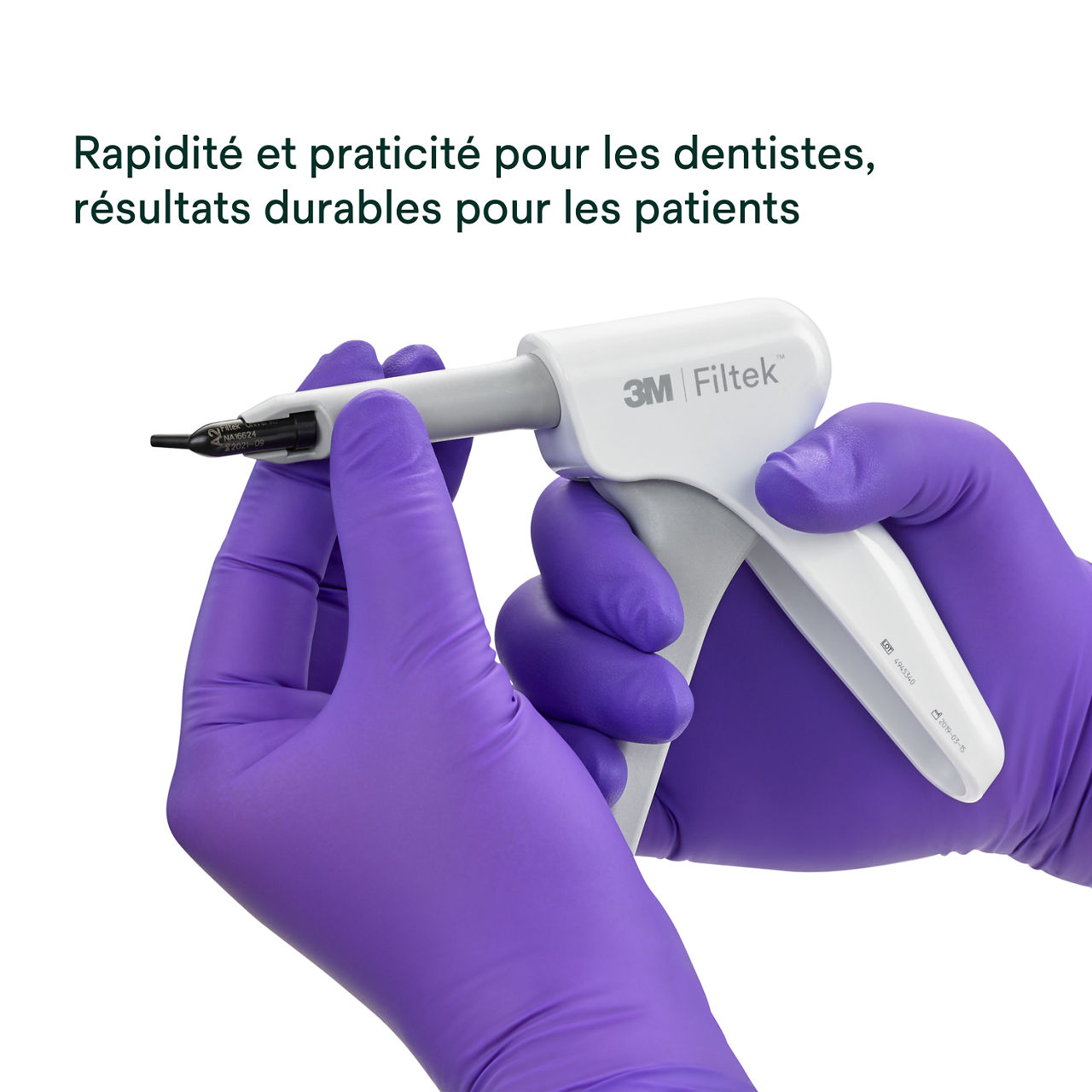1- Filtek™ Z250 Capsule: Rapidité et commodité pour les chirurgiens-dentiste