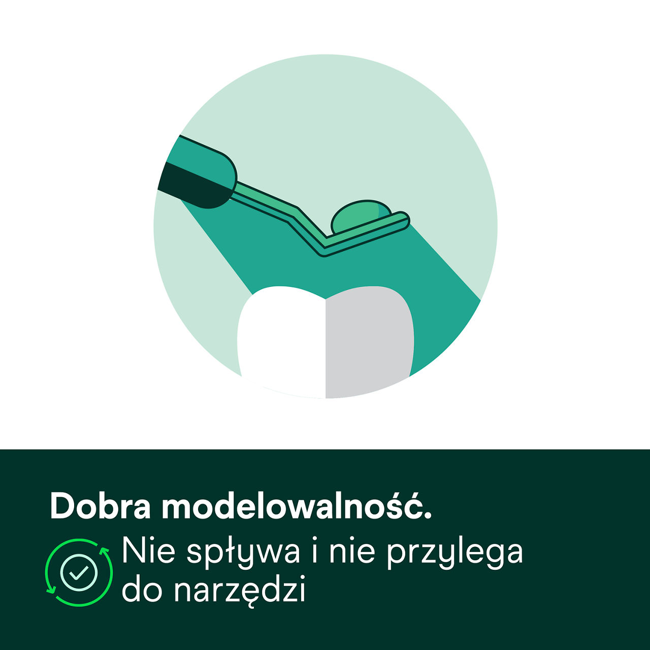 2- Filtek Z250 Universal: Dobra modelowalność.