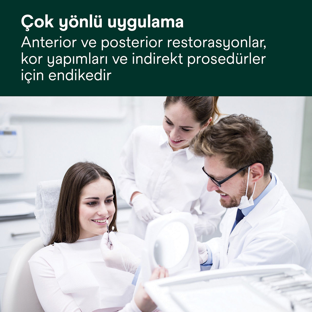 3- Filtek Z250 Universal: Çok yönlü uygulama