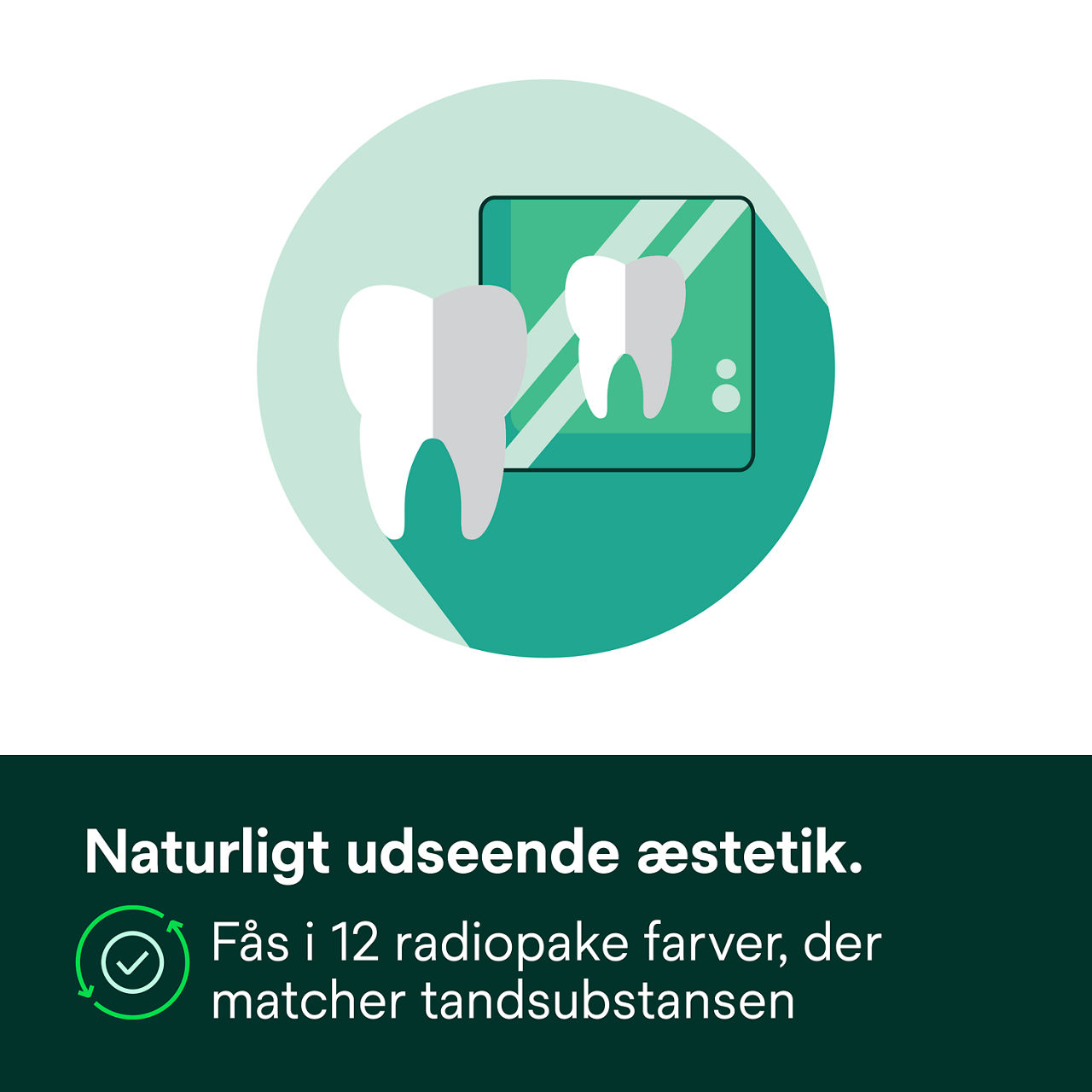4- Filtek Z250 Universal: Naturligt udseende æstetik.