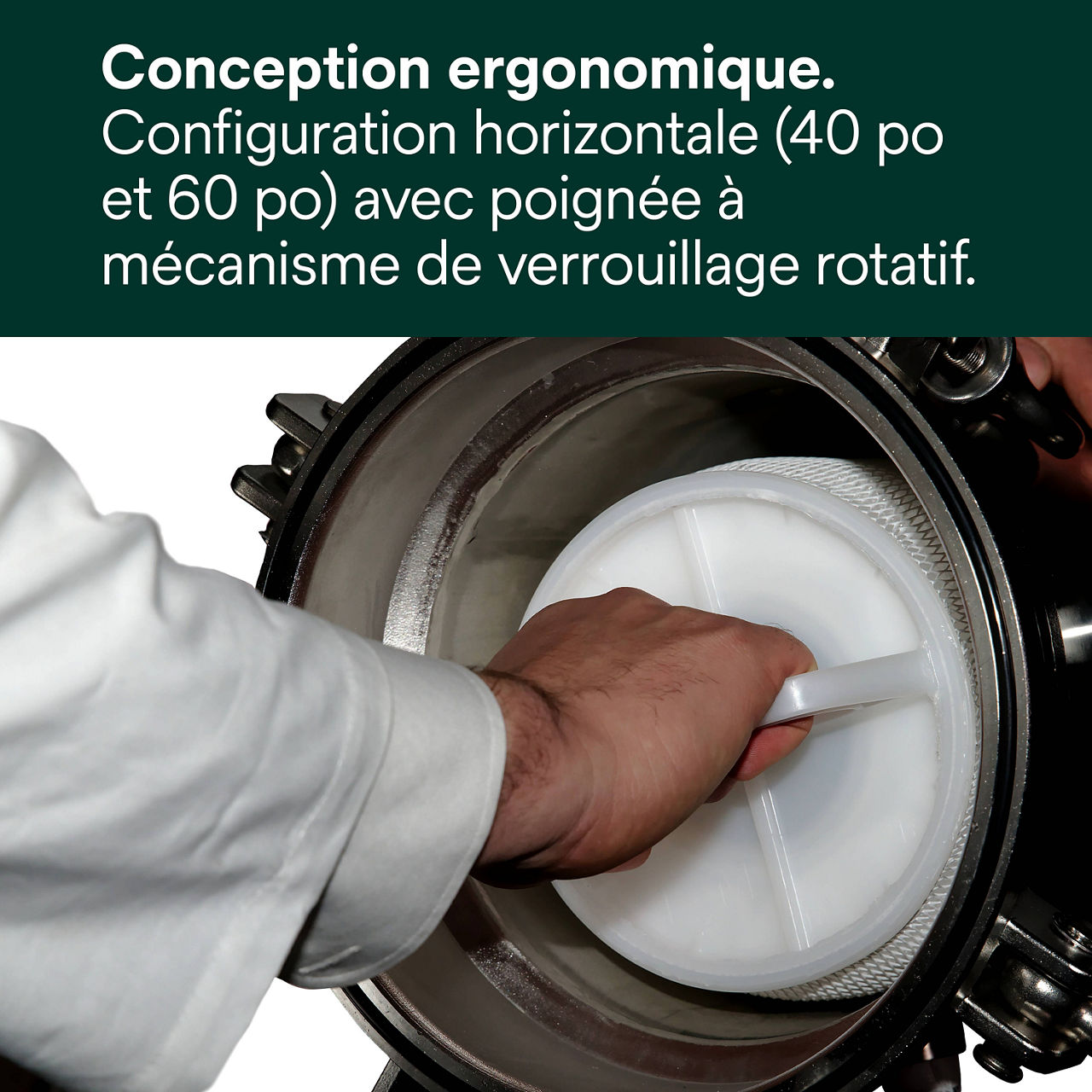 (3) High Flow HF/HFM : Conception ergonomique