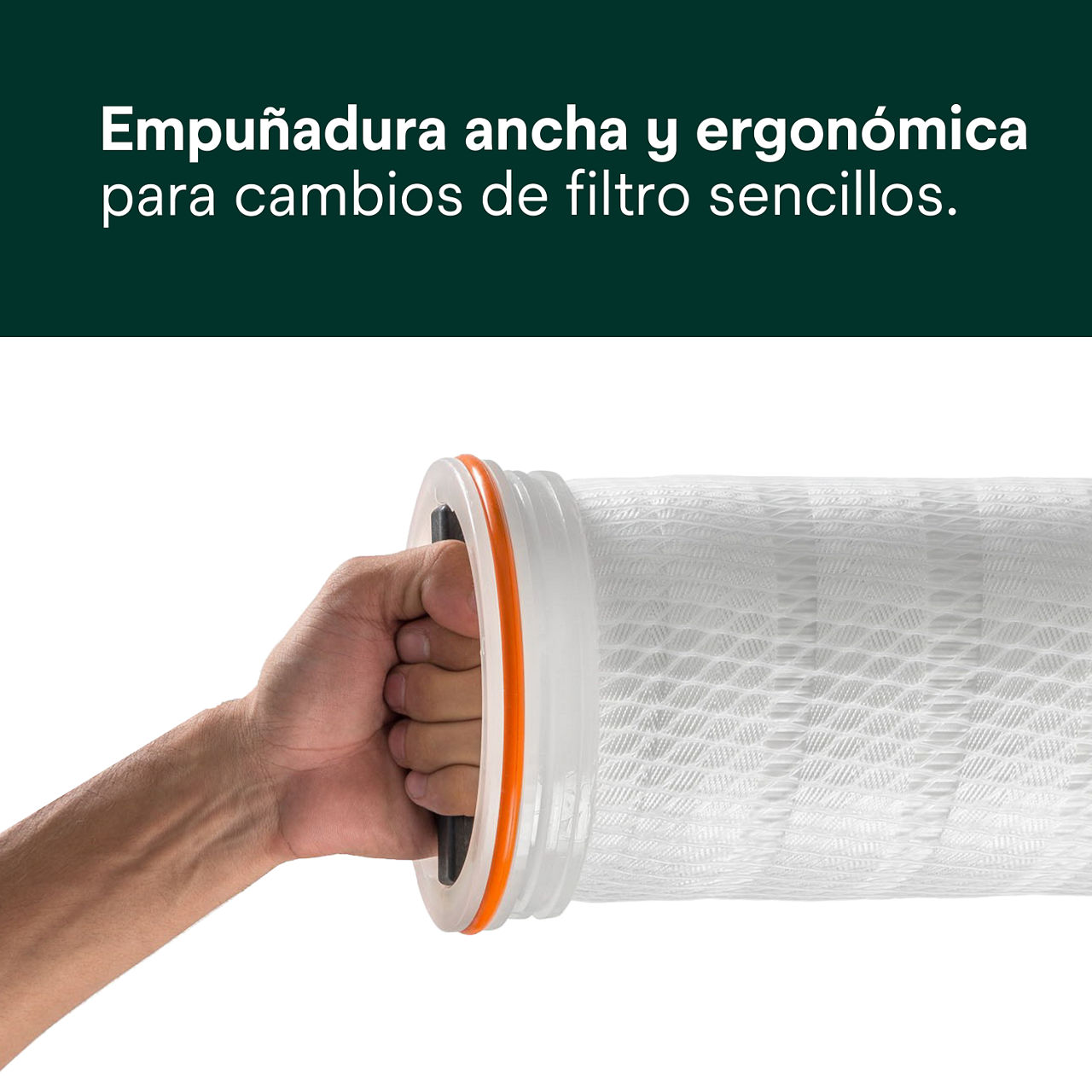 (2) High Flow HFR: Mango ergonómico ancho.