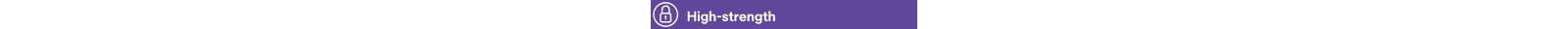 Image of high strength, purple