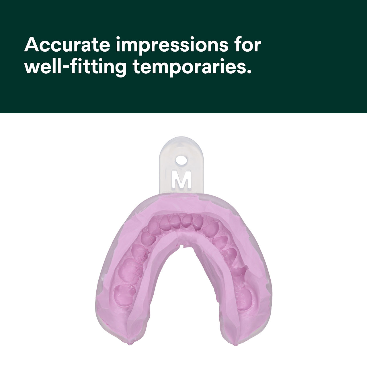 Accurate impressions for well-fitting temporaries