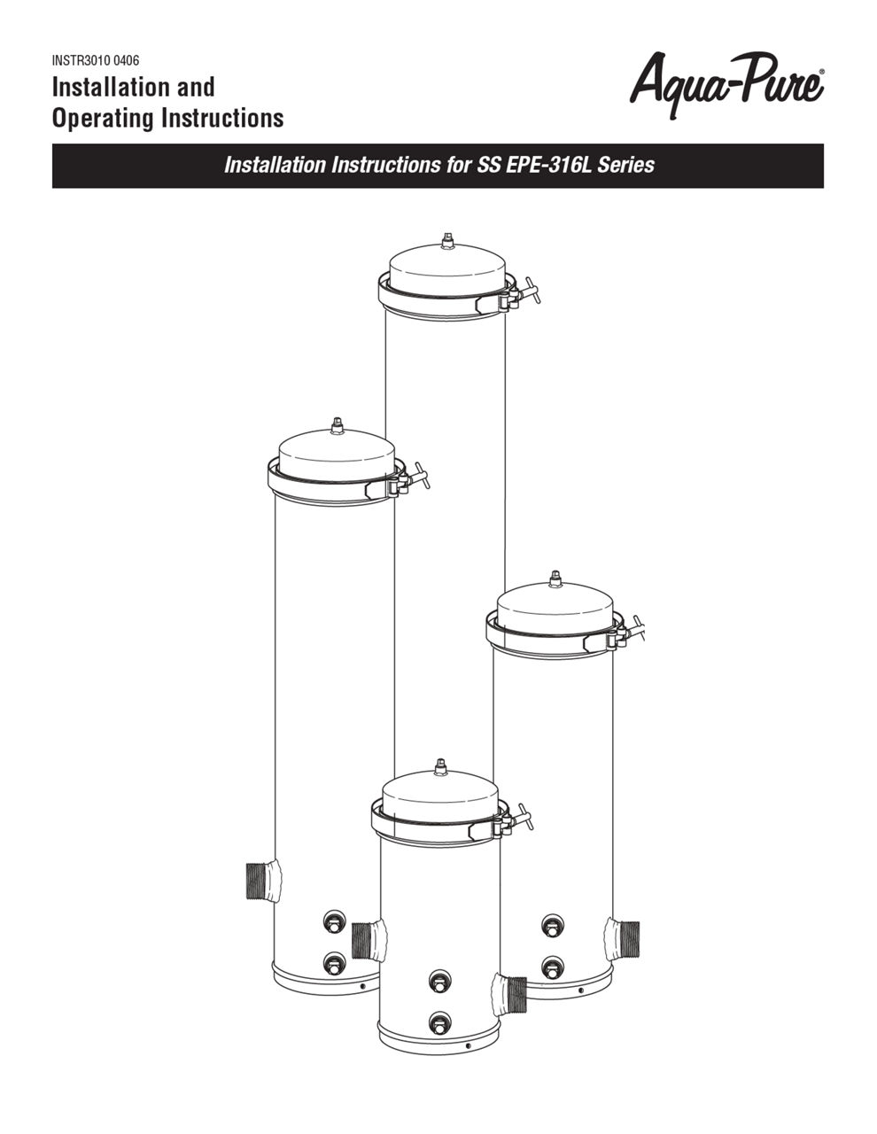 Installation and Operating Instructions
