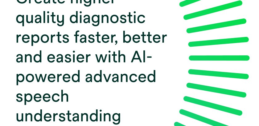 M*Modal Fluency for Imaging: Create higher quality diagnostic reports faster, better and easier with AI-powered advanced speech understanding