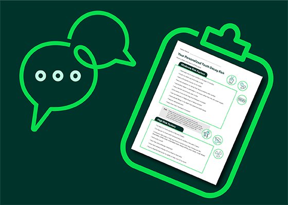 icon graphic of chat bubble and clipboard