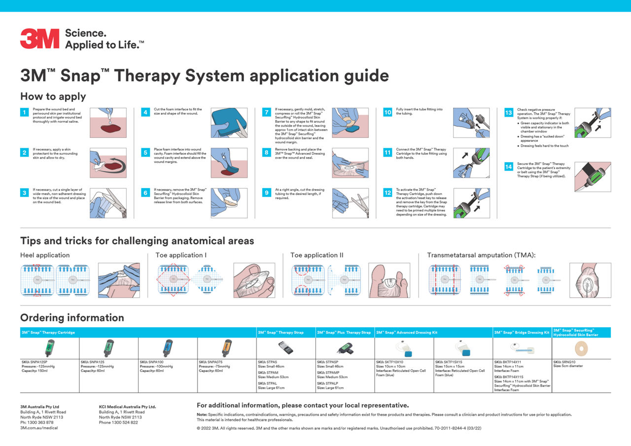 Snap Therapy application guide cover preview