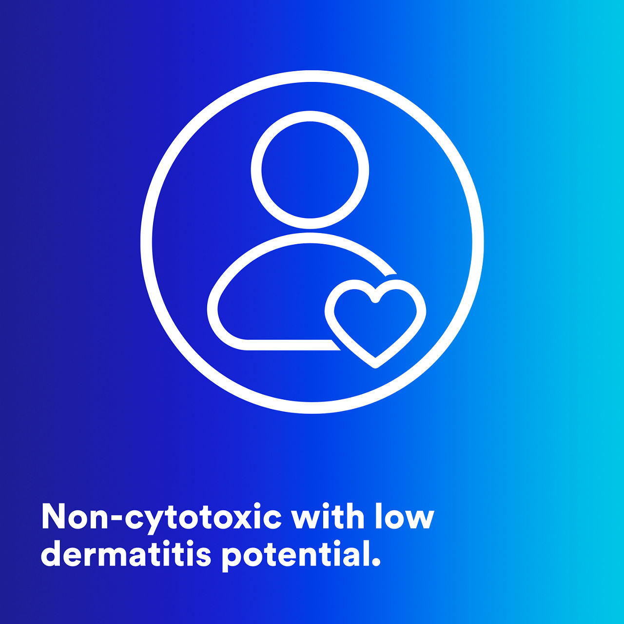 (2) Cavilon Advanced Skin Protectant: Non-cytotoxic with low dermatitis potential