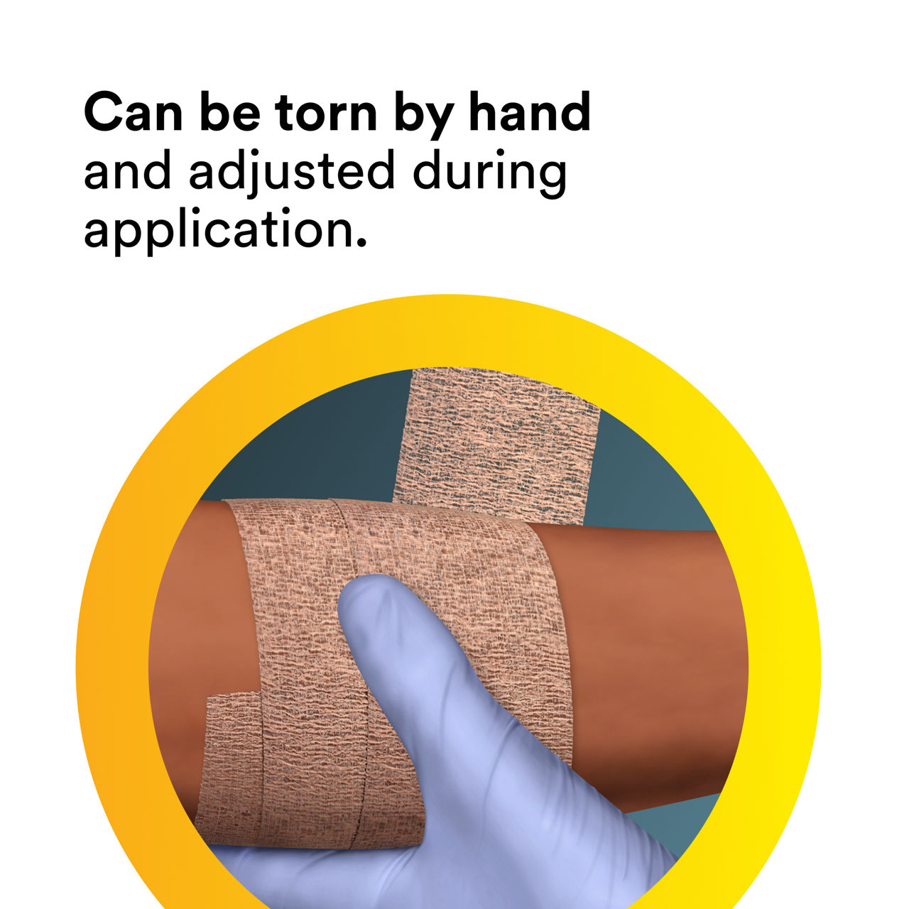 (2) Coban NL: Can be torn by hand and adjusted during application-ca-en