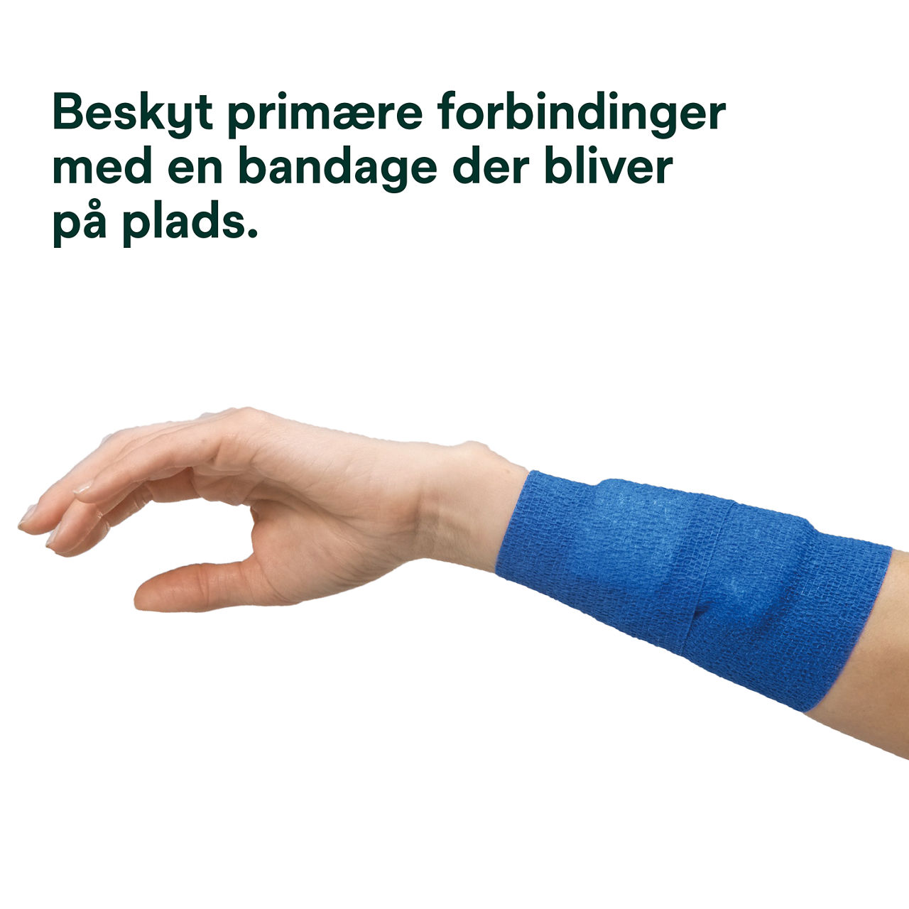 (5) Coban NL: Beskytter primære forbindinger med et omslag, der bliver på plads