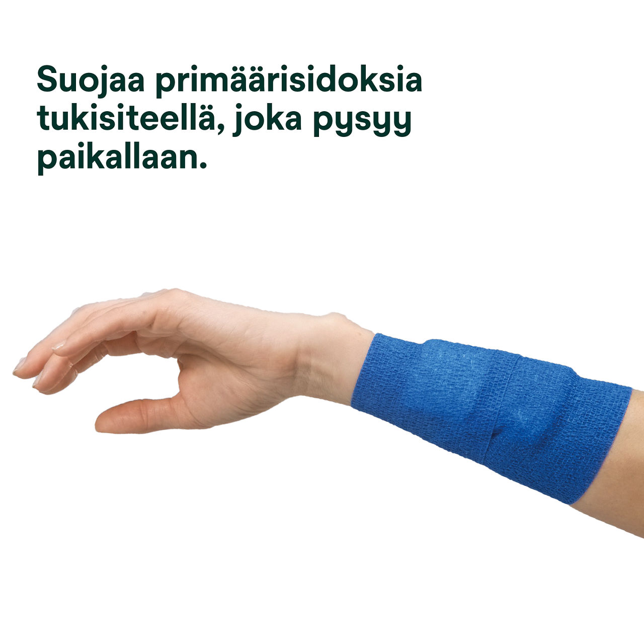 5 - Coban Self-Adherent Non-Latex: Suojaa primäärisidoksia