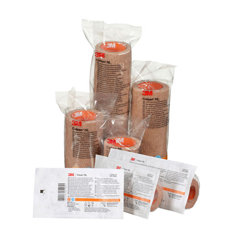 Bande auto-adhésive sans latex 3M™ Coban™ NL