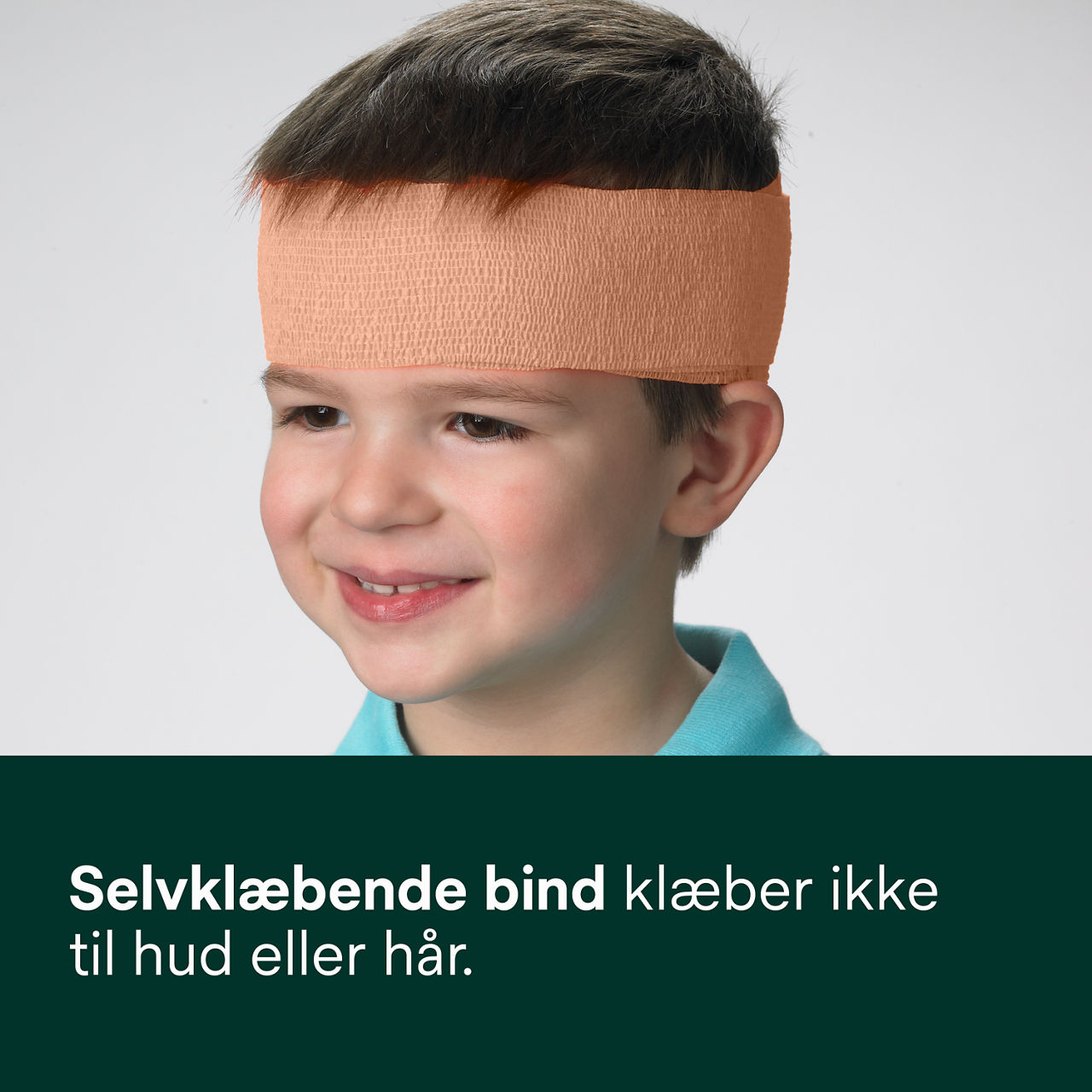 (1) Coban selvklæbende omslag med latex: Klæber ikke til hud eller hår