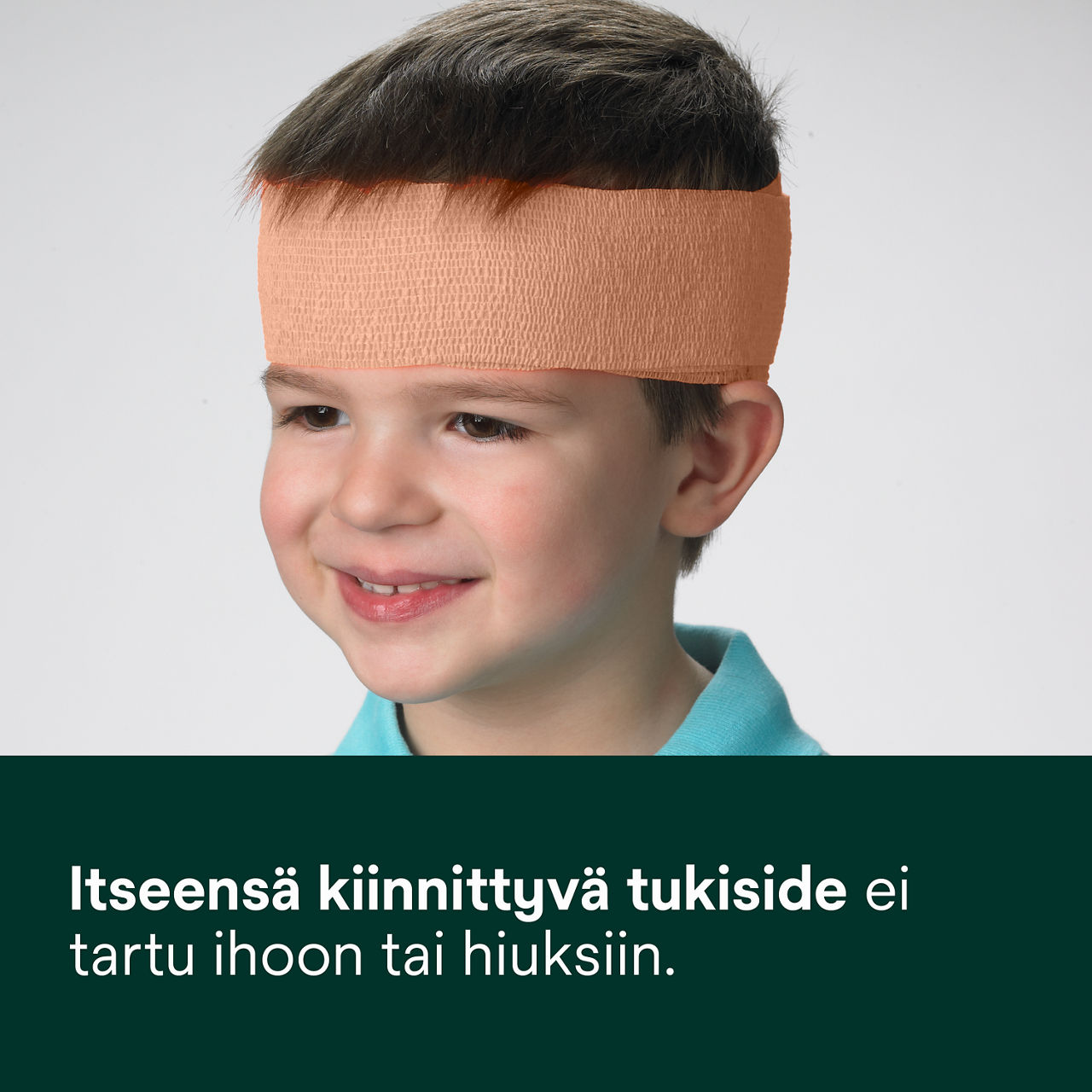 1 - Coban Self-Adherent Latex: Itseensä kiinnittyvä tukiside