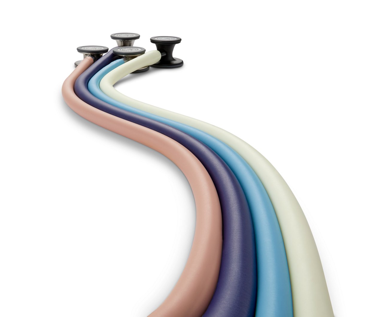Littmann 青 ダブルチューブ聴診器 シルク調仕上げチューブ リットマン® 聴診器 | Littmann® Japan