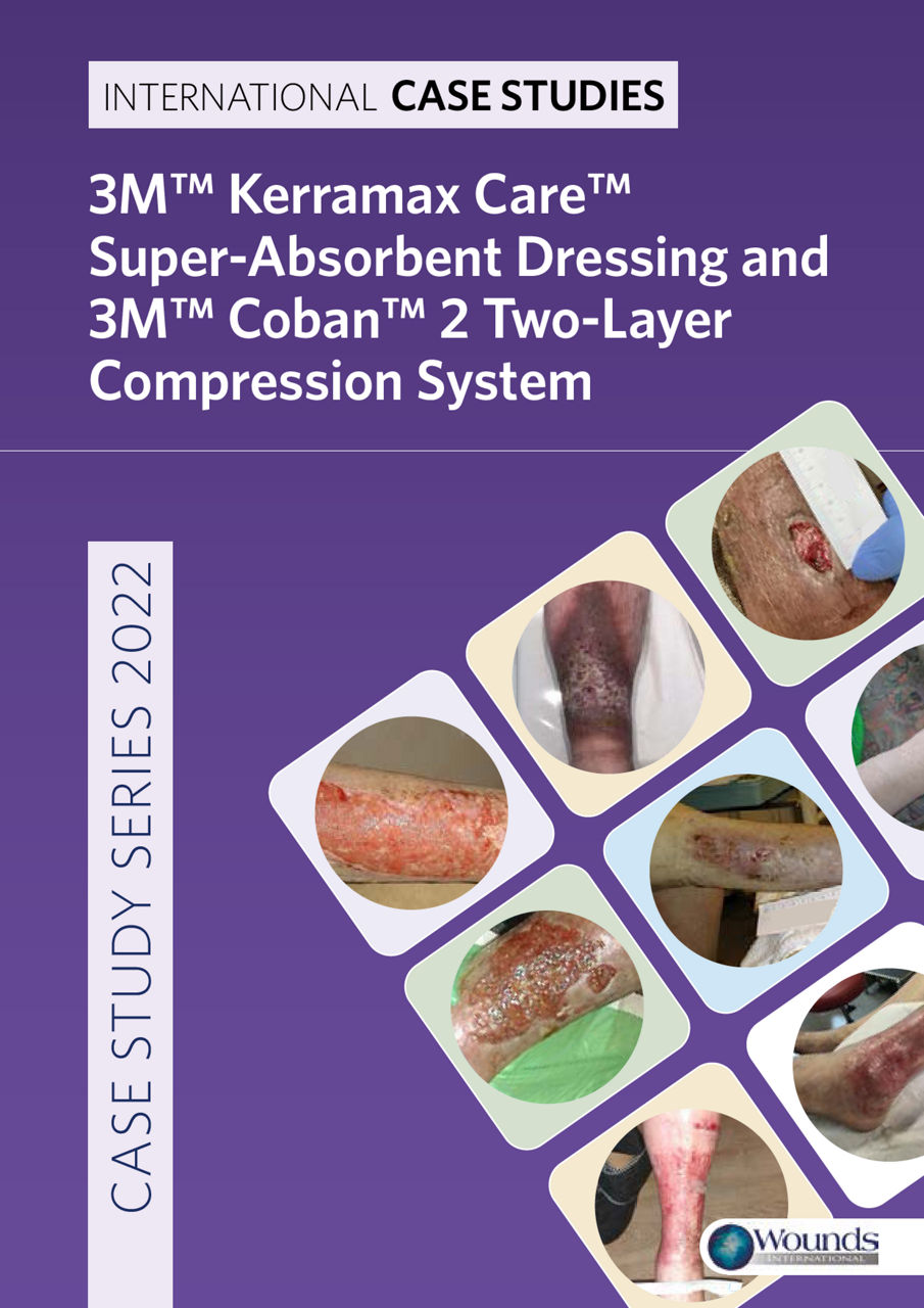 Kerramax Care Super-Absorbent Dressing and 3M Coban 2 Two Layer Compression System case series cover preview