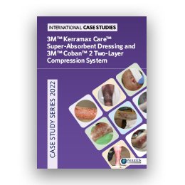 3M™ Kerramax Care™ Super-Absorbent Dressing und 3M™ Coban™ 2 Zwei-Lagen-Kompressionssystem Fallserien-Miniaturbild