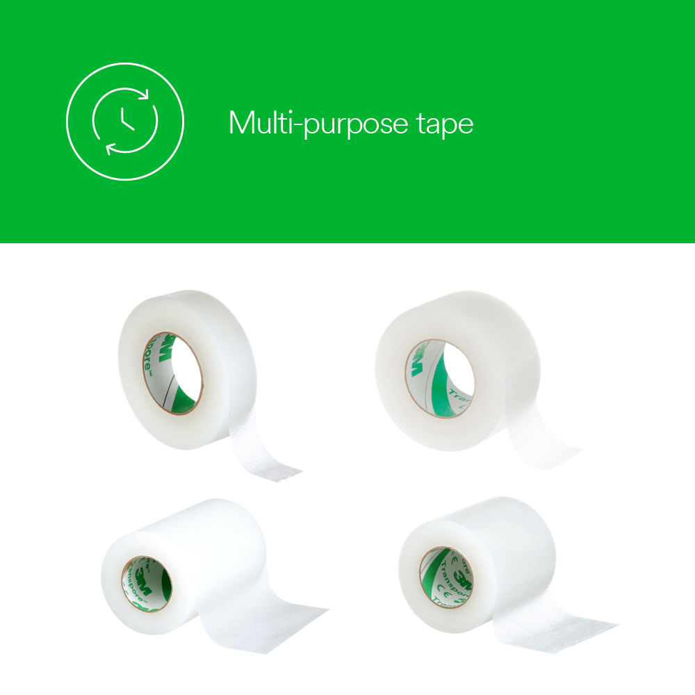 3M™ Transpore™ Surgical Tape B+ Image 1