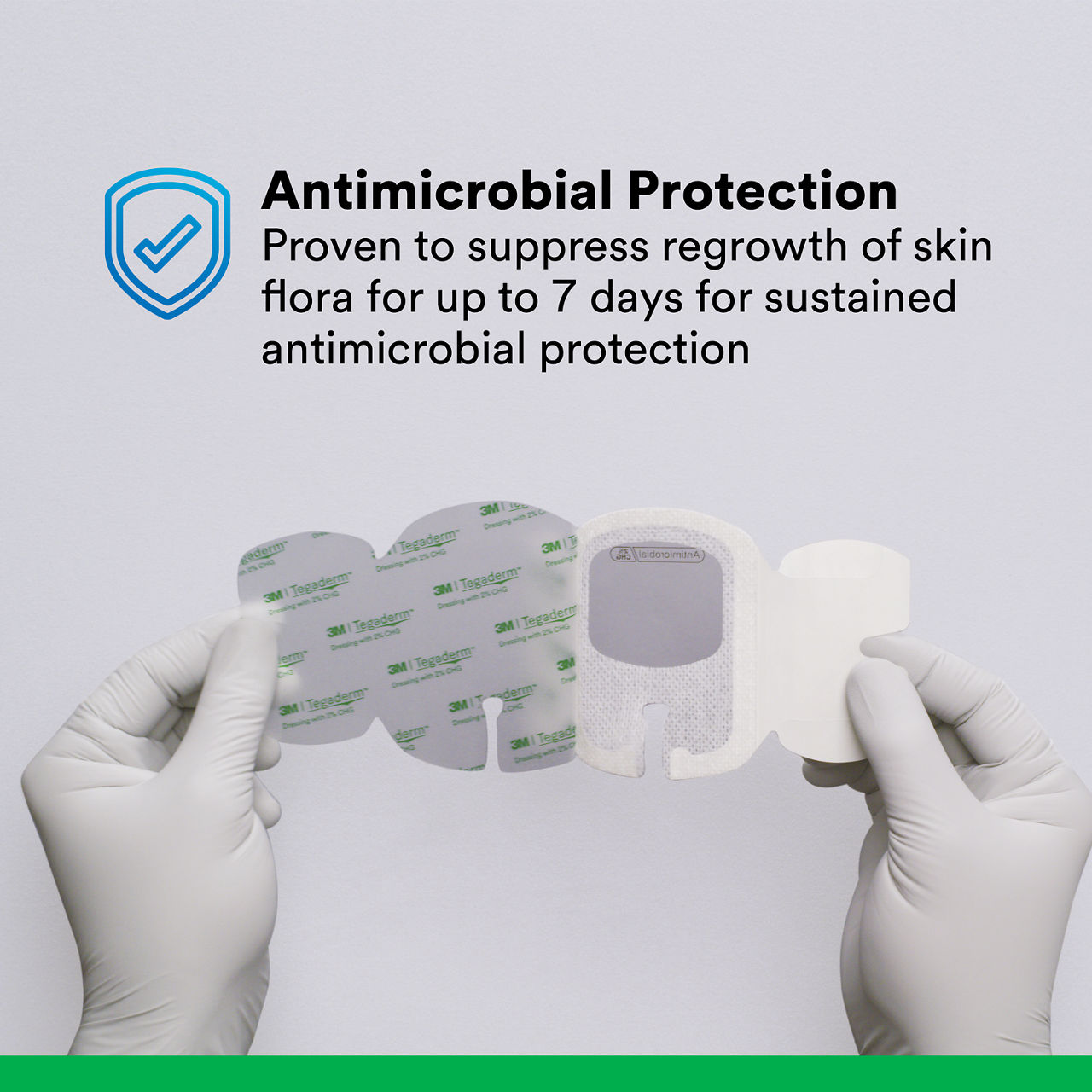 (3)Tegaderm 9132: Antimicrobial protection