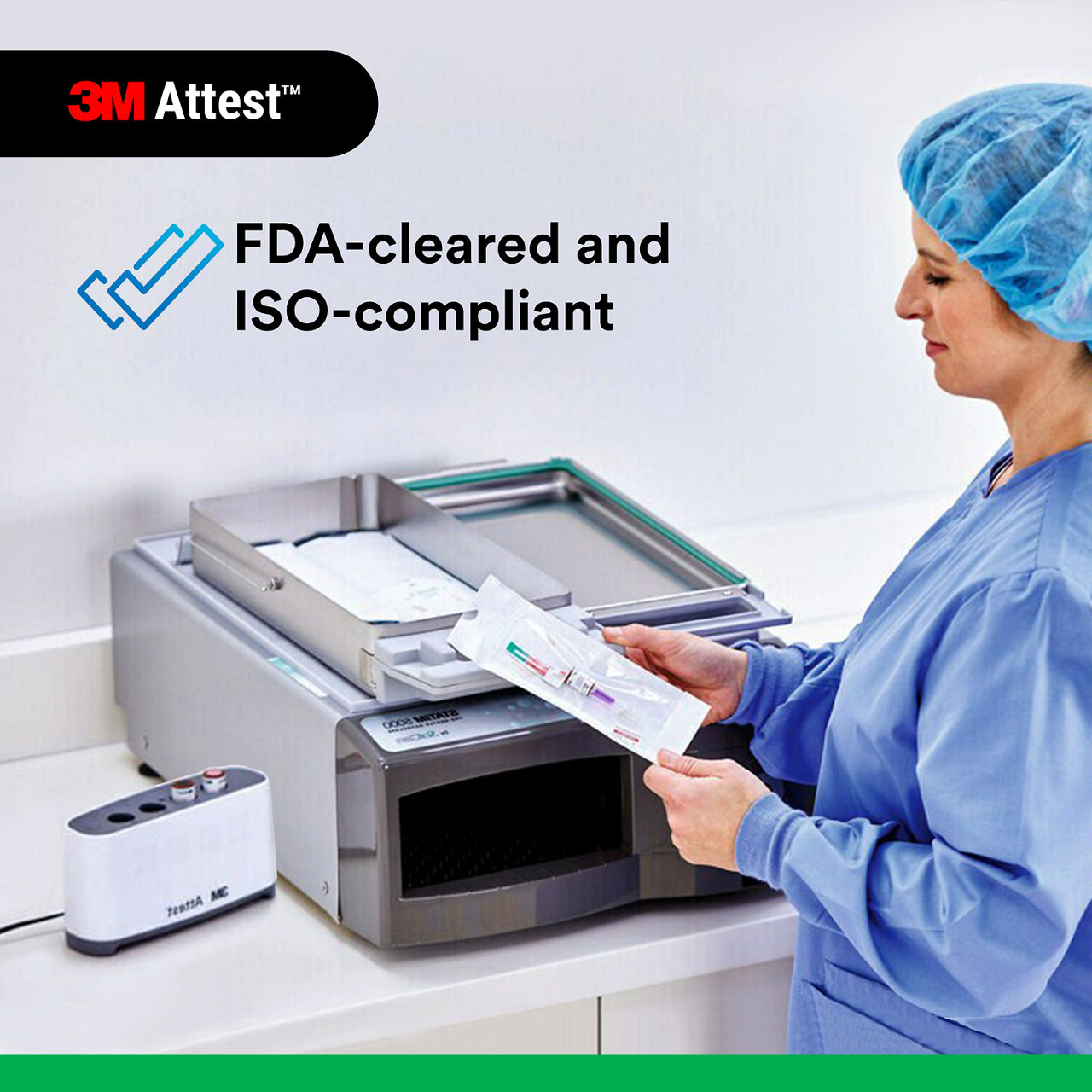 (2) FDA-cleared and ISO-compliant