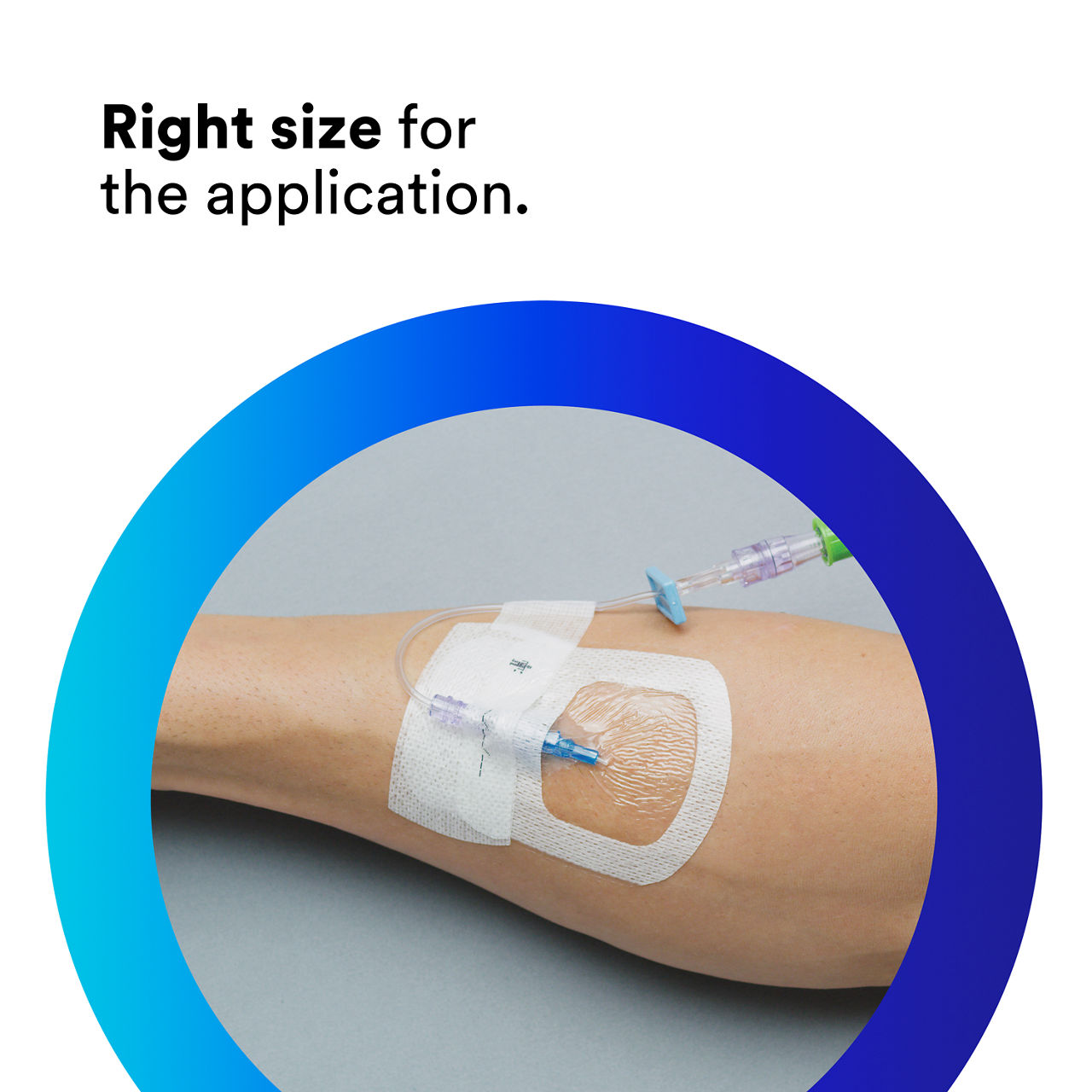 (2 - 1681, 1882) Tegaderm IV Advanced Securement: Secure adhesion, site visibility, moisture mgmt