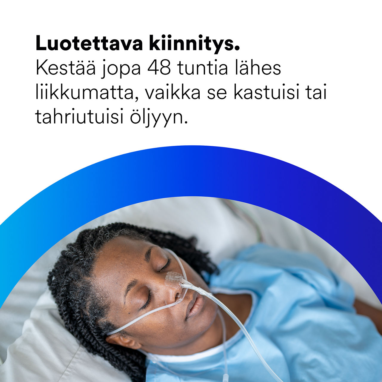 (3) Nasogastrinen kiinnityslaite: Luotettava kiinnitys
