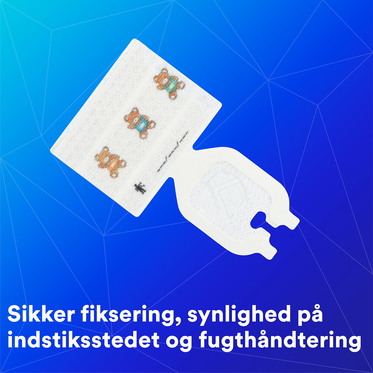 (1-1680) Tegaderm IV avanceret fastgørelse: Sikker vedhæftning, synlighed på stedet, fugtstyring