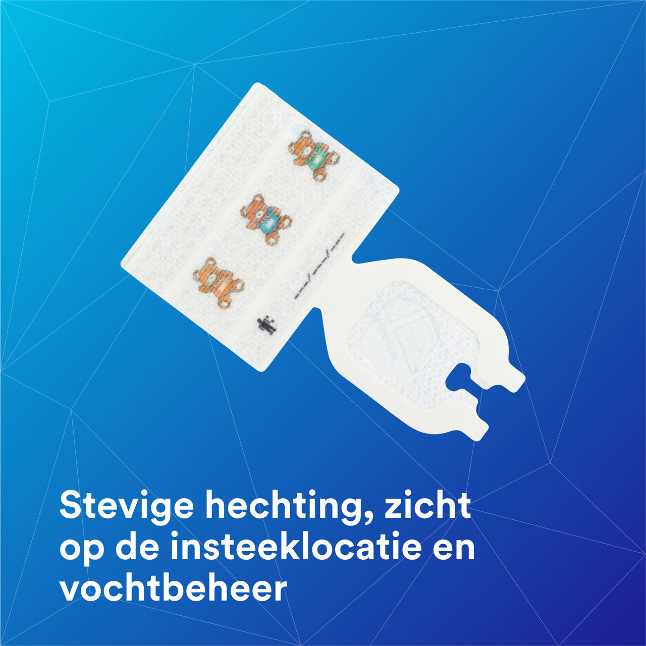 1-1680_Tegaderm IV Advanced Securement: Veilige hechting, zichtbaarheid ter plaatse, vochtregulatie